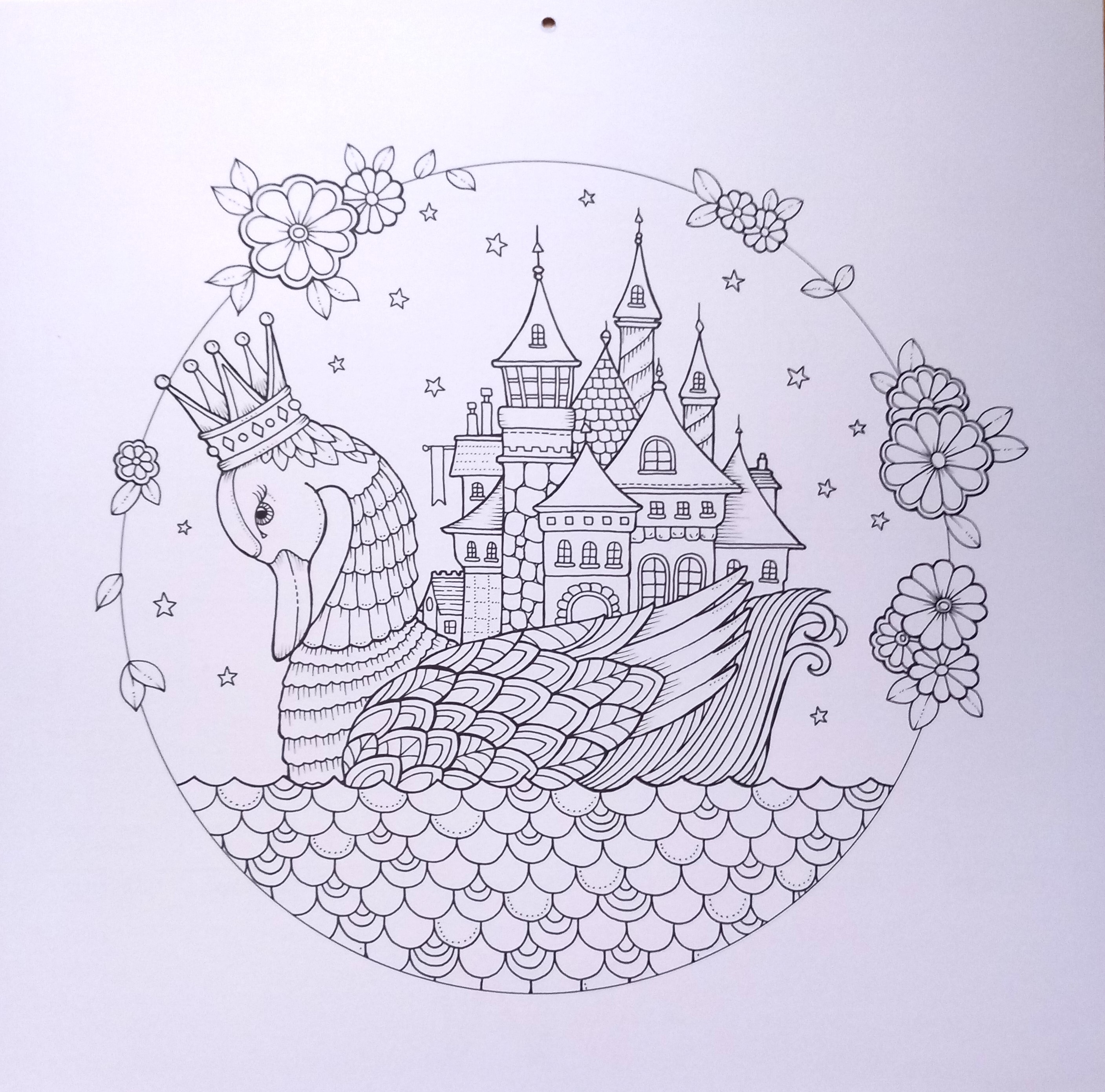 Kalendar Johanny Basford - Ilustrace